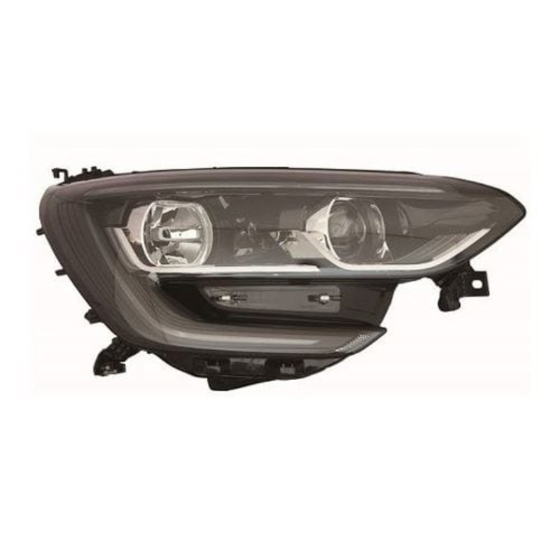 Renault Megane 5 Door Hatchback 2016-2021 Headlamp Halogen Type With Halogen Daytime Running Lamp Driver Side R