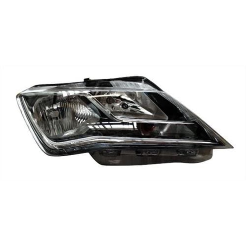 Seat Toledo Hatchback 2013-2018 Headlamp With Halogen Daytime Running Lamp Driver Side R