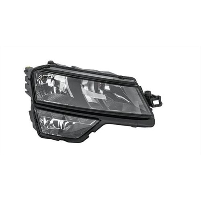 Skoda Karoq Estate 2017-2022 Headlamp Halogen With LED Daytime Running Lamp Driver Side R