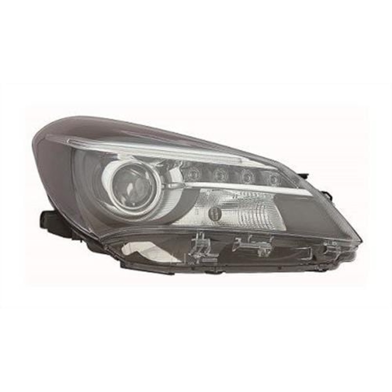 Toyota Yaris 5 Door Hatchback 2014-2017 Headlamp With Projector Lamp With LED Daytime Running Lamp Driver Side R