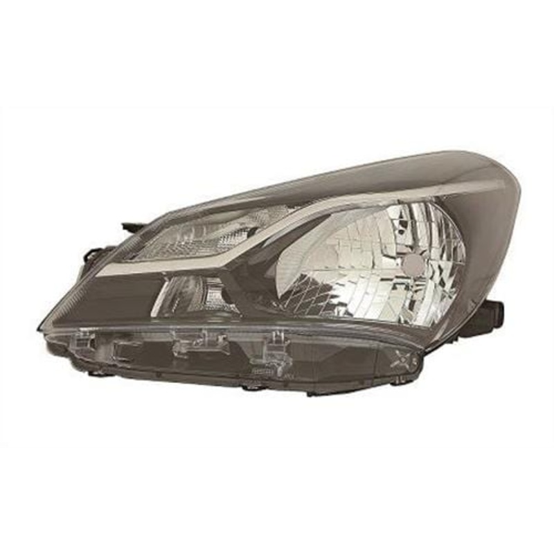 Toyota Yaris 5 Door Hatchback 2017-2020 Headlamp With No Projector Lamp With Halogen Daytime Running Lamp Passenger Side L