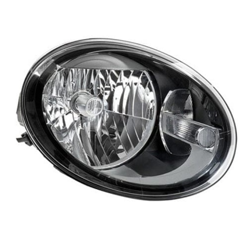 Volkswagen Beetle Hatchback 2016-2018 Headlamp Halogen Type Driver Side R