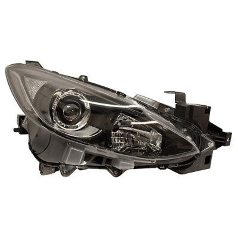 Mazda 3 Hatchback 2014-2016 Headlamp Halogen Type Driver Side R
