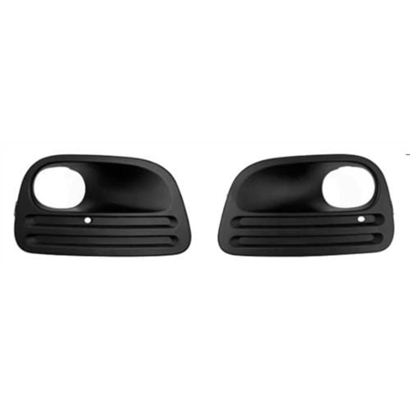 Citroen Berlingo Multispace 2018-2024 Front Bumper Grille With Fog Lamp Hole Outer Section – 2 Piece Set