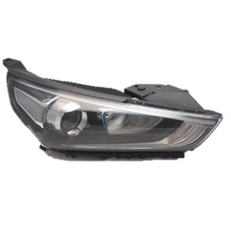 Hyundai Ioniq Hatchback 2016-2019 Headlamp Halogen Type Black Inner Driver Side R