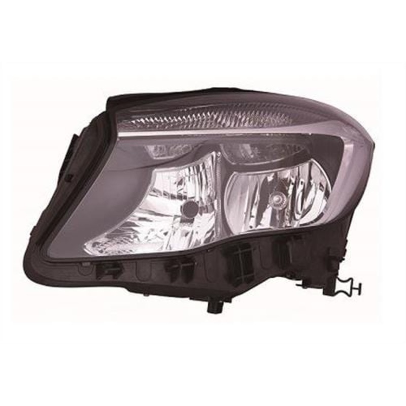 Mercedes GLA Hatchback 2017-2020 Headlamp Halogen Type Passenger Side L