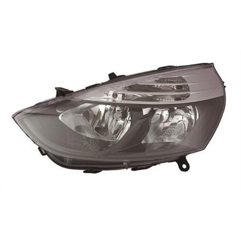 Renault Clio 5 Door Hatchback 2013-2016 Headlamp Halogen Type With No Chrome Trim Passenger Side L