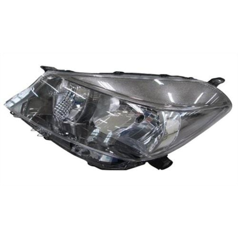 Toyota Yaris 3 Door Hatchback 2011-2014 Headlamp Black Design Passenger Side L