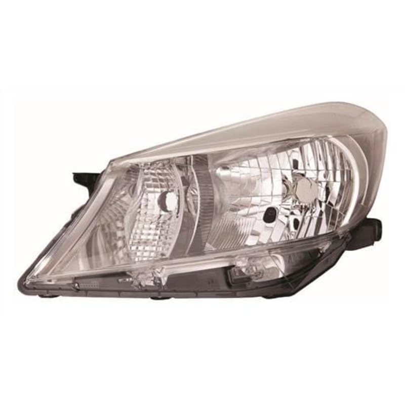 Toyota Yaris 3 Door Hatchback 2011-2014 Headlamp Chrome Passenger Side L