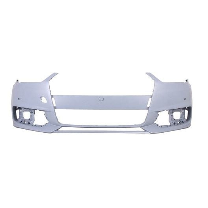 Audi A1 5 Door Hatchback 2015-2018 Front Bumper With Wash Jet Template With Sensor Holes (SE & Sport Models) Primed