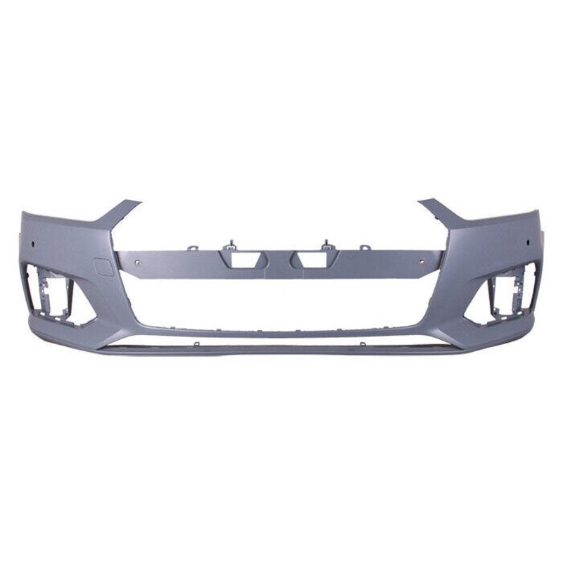 Audi A5 Coupe 2017-2020 Front Bumper With Wash Jet Template With Sensor Holes (Standard Models) Primed