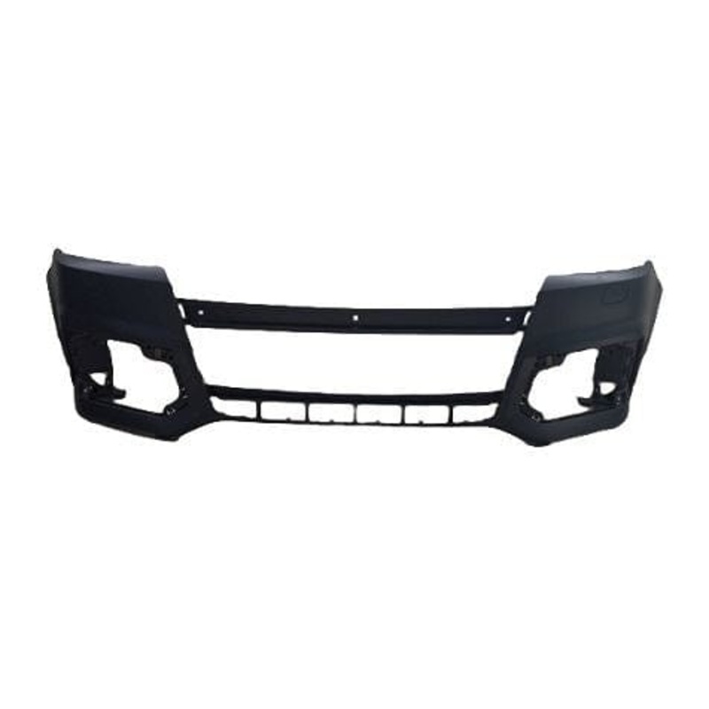 Audi Q7 Estate 2015-2019 Front Bumper With Wash Jet Holes No Sensor Holes With Sensor Template Primed