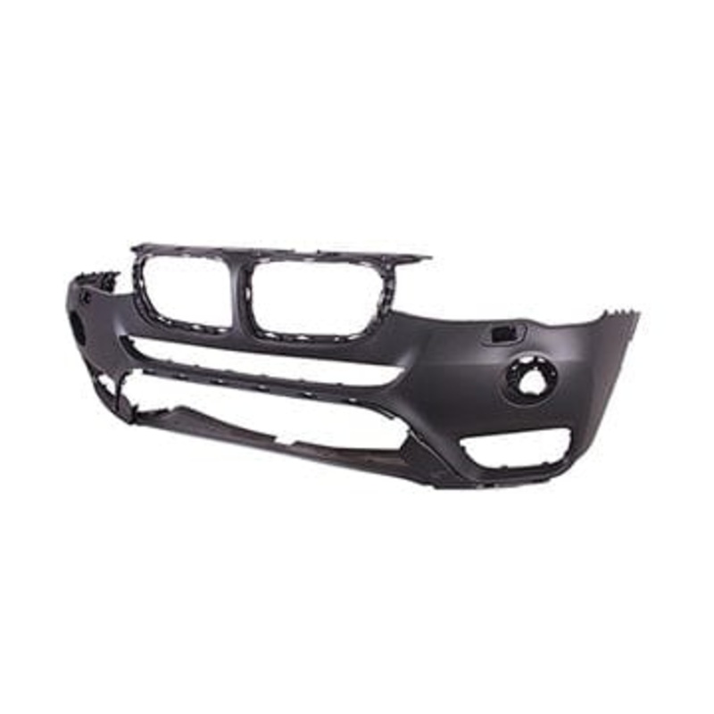 BMW X3 Estate 2014-2017 Front Bumper With Wash Jet Holes With Sensor Holes No Camera Hole (For Models With No LED Headlamps) Primed