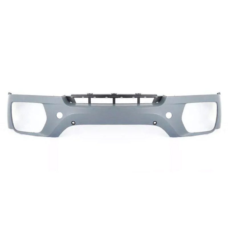 BMW X6 Coupe 2012-2014 Front Bumper With Sensor Holes Upper Section Primed
