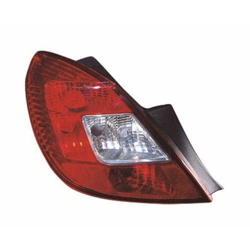 Vauxhall Corsa 5 Door Hatchback 2006-2011 Rear Lamp Smoked Passenger Side L