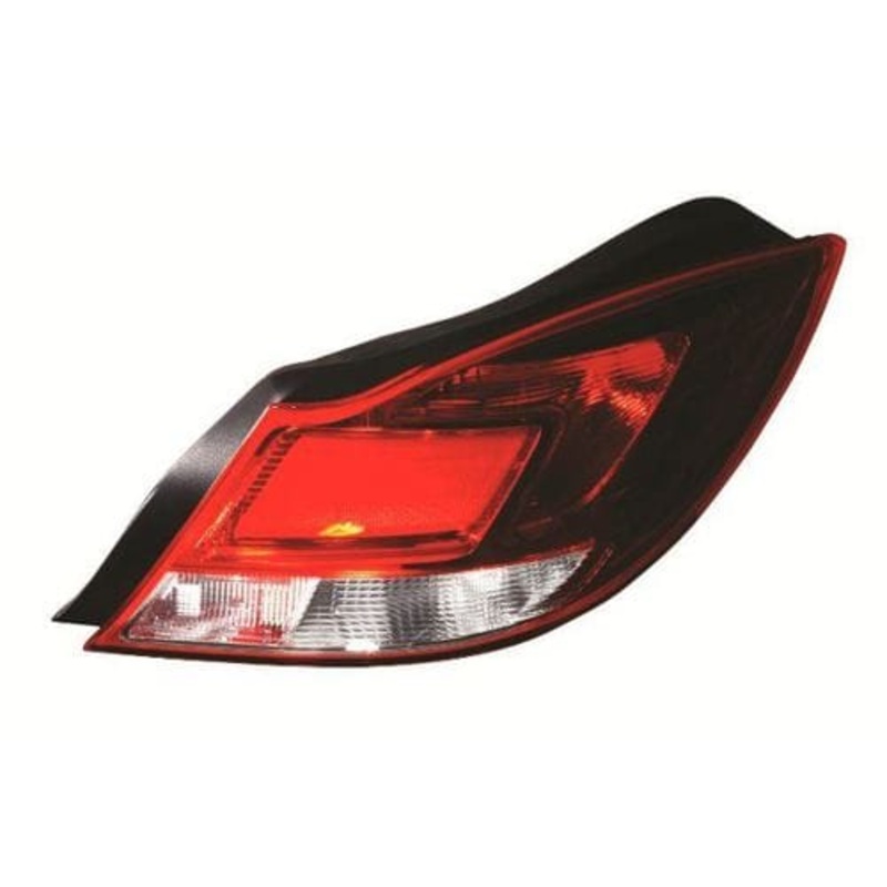 Vauxhall Insignia Hatchback 2009-2013 Rear Lamp Red & Clear Driver Side R