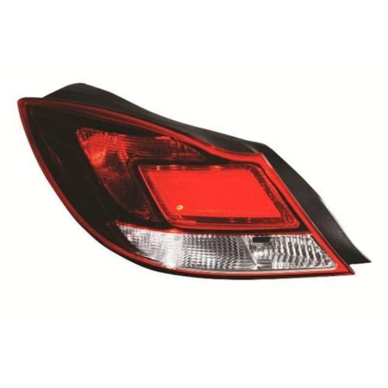 Vauxhall Insignia Hatchback 2009-2013 Rear Lamp Red & Clear Passenger Side L