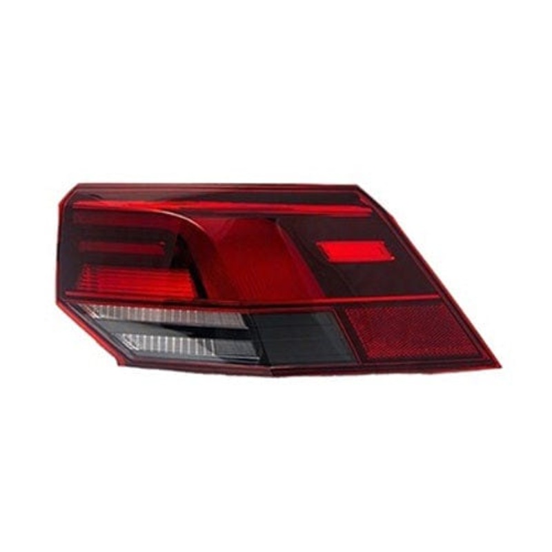 Volkswagen Golf 5 Door Hatchback 2020-2024 Rear Lamp Outer Section LED Type Smoked Driver Side R