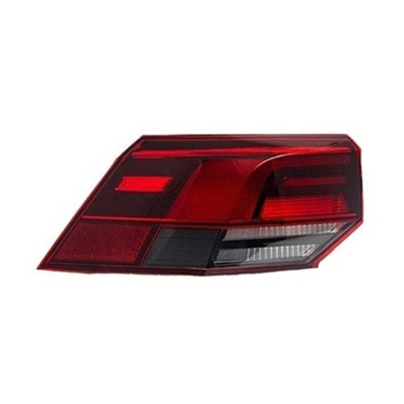Volkswagen Golf 5 Door Hatchback 2020-2024 Rear Lamp Outer Section LED Type Smoked Passenger Side L