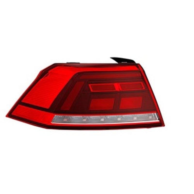 Volkswagen Passat Saloon 2019-2023 Rear Lamp LED Type With Clear Indicator Passenger Side L