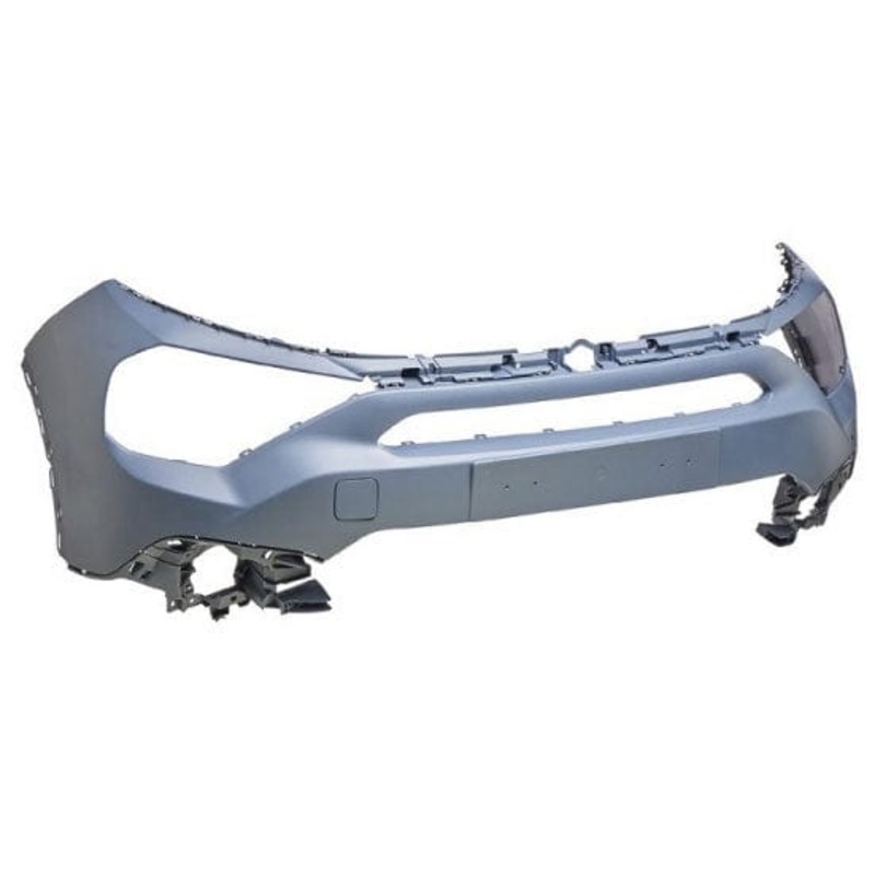 Citroen C4 5 Door Hatchback 2021- Front Bumper Upper Section No Sensor Holes (With Sensor Template) No Blind Spot – Primed