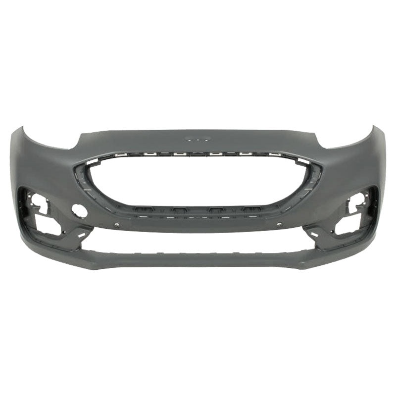 Ford Puma Hatchback 2020-2024 Front Bumper No Sensor Holes With Sensor Template (ST-Line Models) Primed