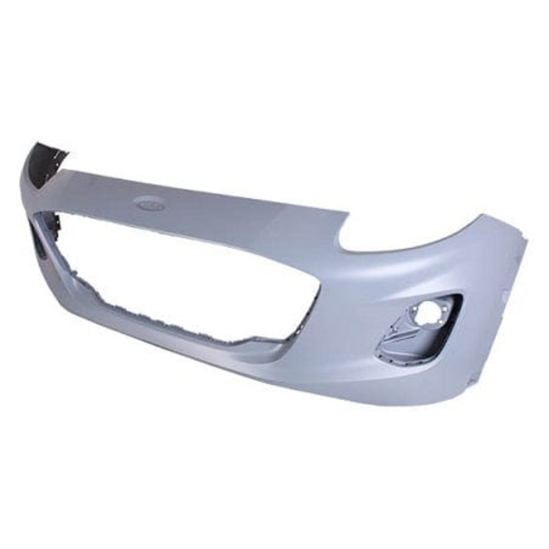 Ford Puma Hatchback 2020-2024 Front Bumper No Sensor Holes With Sensor Template (Titanium Models) Primed