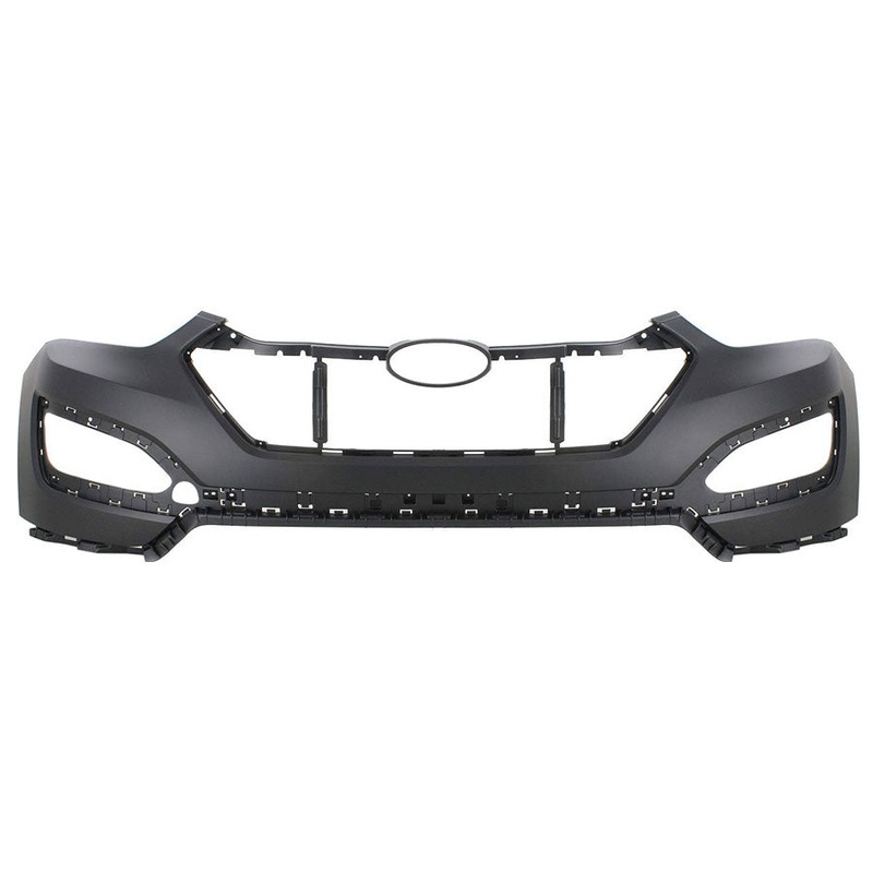 Hyundai Santa Fe Estate 2012-2015 Front Bumper Upper Section No Wash Jet Holes – Primed