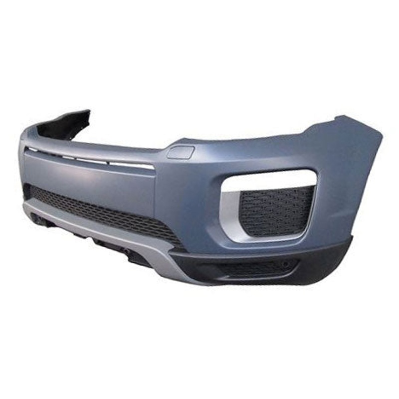 Land Rover Range Rover Evoque Cabriolet 2016-2019 Front Bumper With Wash Jet Holes With Sensor Holes (Prestige Models) Primed