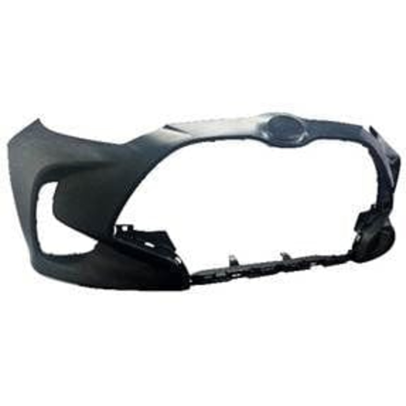 Mazda 2 Hybrid 5 Door Hatchback 2022- Front Bumper No Sensor Holes With Sensor Template Primed