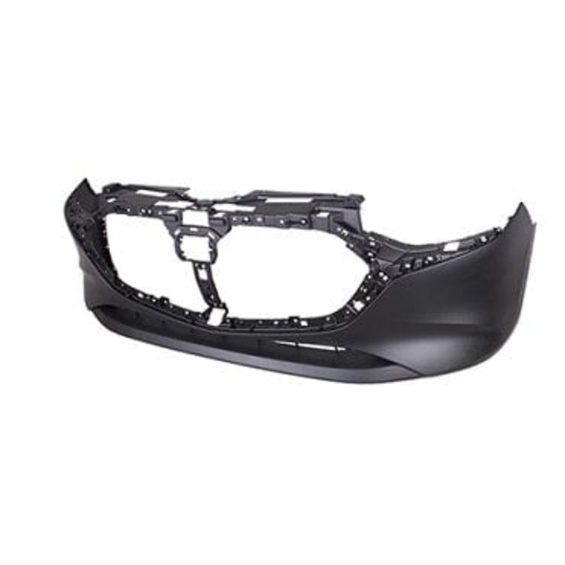 Mazda 3 Saloon 2019- Front Bumper No Sensor Holes With Sensor Template Primed