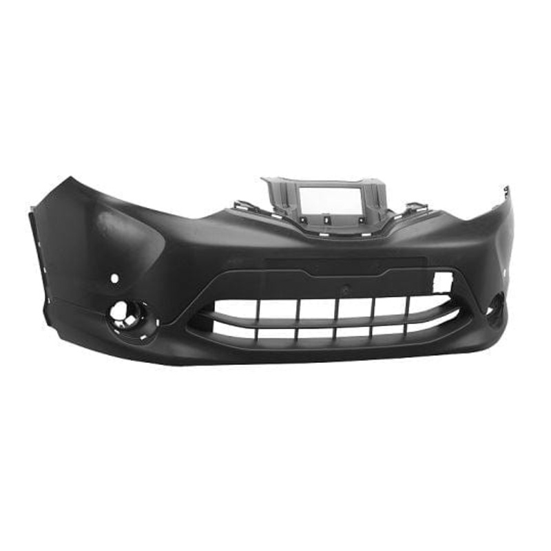 Nissan Qashqai Hatchback 2014-2017 Front Bumper With Wash Jet Template With 2 Sensor Holes With Park Assist Template – Needs Priming