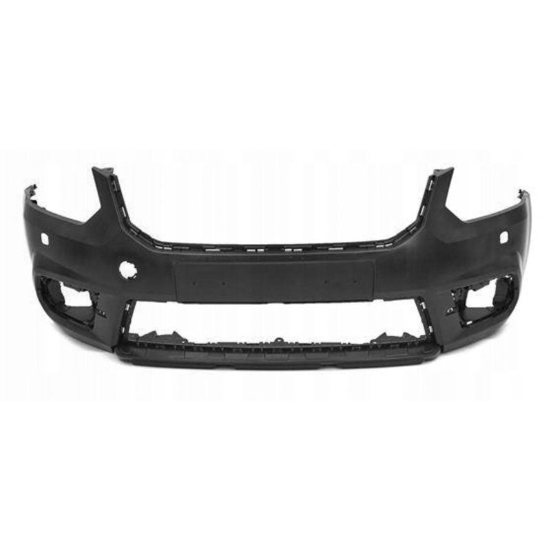 Skoda Yeti Hatchback 2014-2018 Front Bumper With Wash Jet Holes No Sensor Holes With Sensor Template Needs Priming