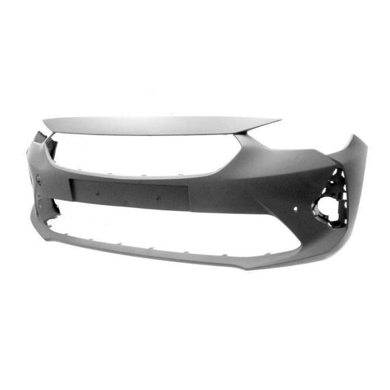 Vauxhall Corsa 5 Door Hatchback 2020-2023 Front Bumper With Sensor Holes With Templates To Drill Park Assist Holes (GS Line and Turbo SRI Models Only) Primed