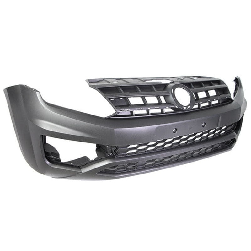 Volkswagen Amarok Pickup 2016-2021 Front Bumper With Integrated Upper and Lower Centre Grilles – Needs Priming