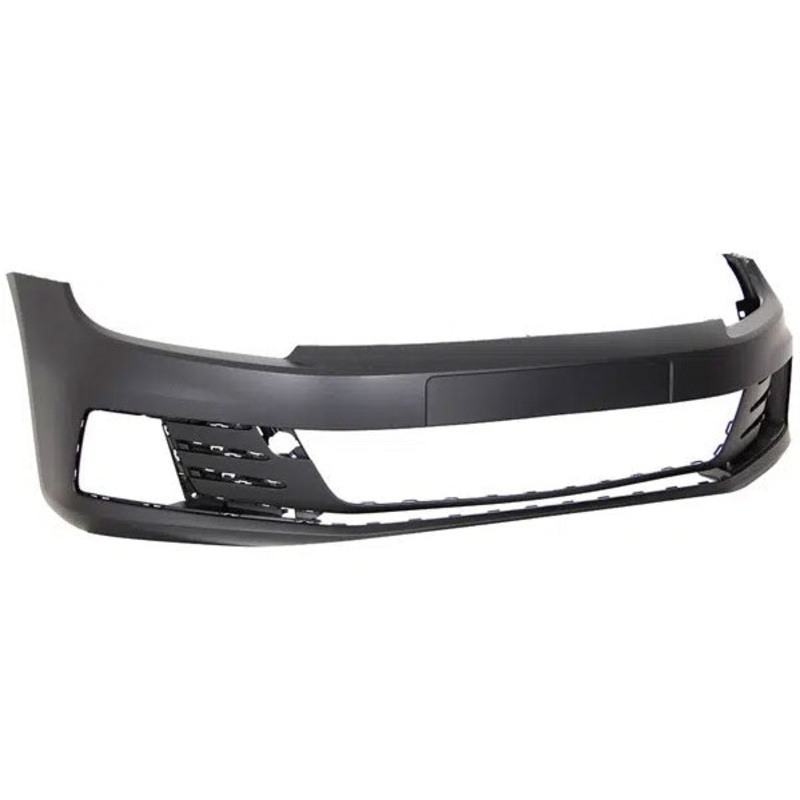 Volkswagen Scirocco Coupe 2014-2017 Front Bumper No Wash Jet Holes No Sensor Holes With Sensor Template (All Models Except R) Primed