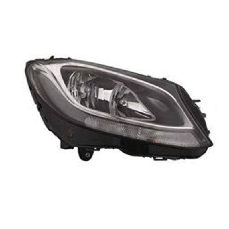 Mercedes C-Class Estate 2018-2022 Headlamp Halogen Type With LED Daytime Running Lamp Driver Side R