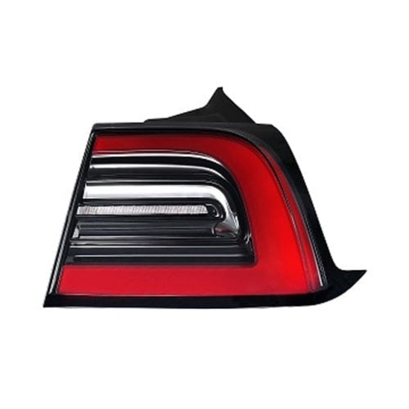 Tesla Model Y Saloon 2022-2025 Rear Lamp Outer Section LED Type Driver Side R