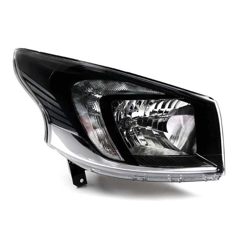 Vauxhall Vivaro Van 2014-2019 Headlamp Halogen Type With LED Daytime Running Lamp Driver Side R