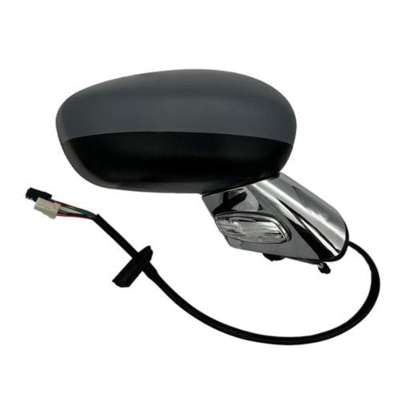 Citroen C3 5 Door Hatchback 2010-2013 Door Mirror Electric Heated Power Fold With Chrome Arm Primed Cover Driver Side R