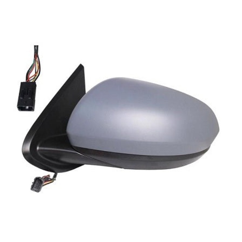 Dacia Duster Hatchback 2018-2021 Door Mirror Electric Heated Manual Fold Primed Cover Passenger Side L