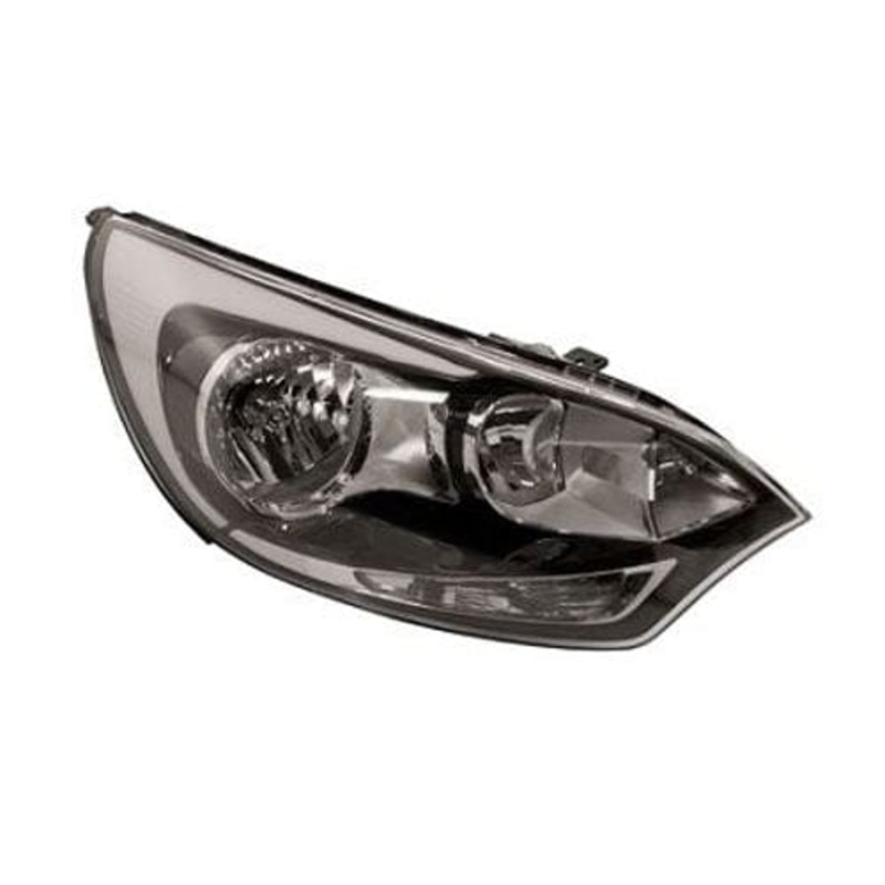 Kia Rio 3 Door Hatchback 2012-2015 Headlamp Halogen Type With Halogen Daytime Running Lamp Driver Side R