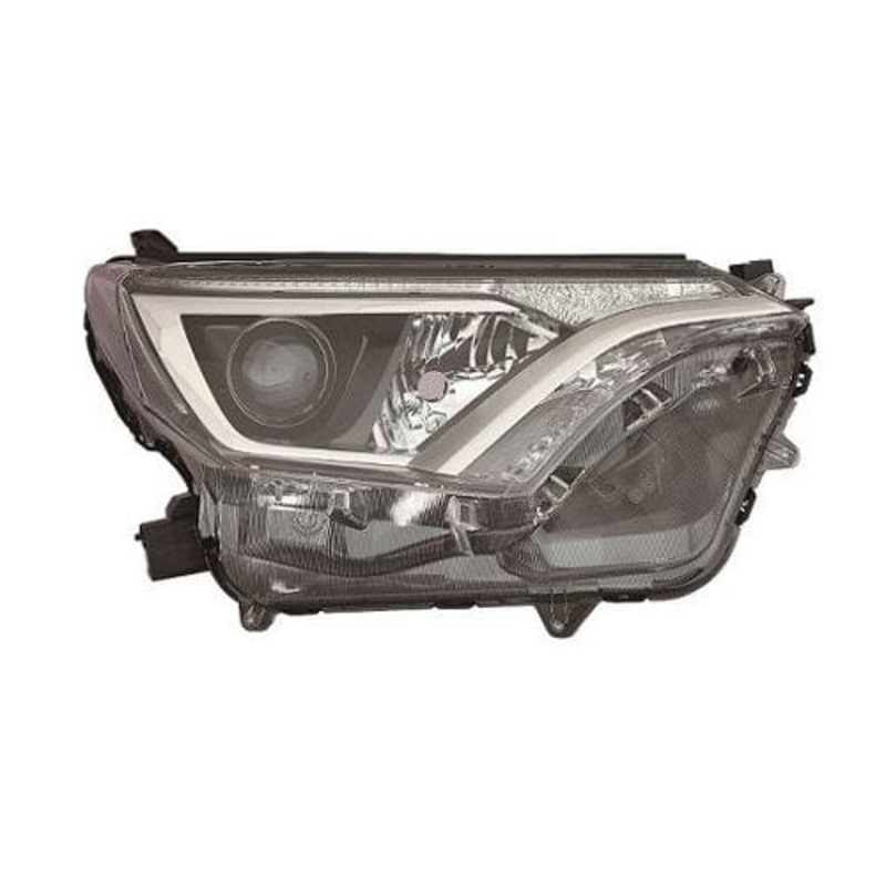 Toyota Rav4 5 Door Estate 2016-2019 Headlamp Halogen Type With LED Daytime Running Lamp Driver Side R