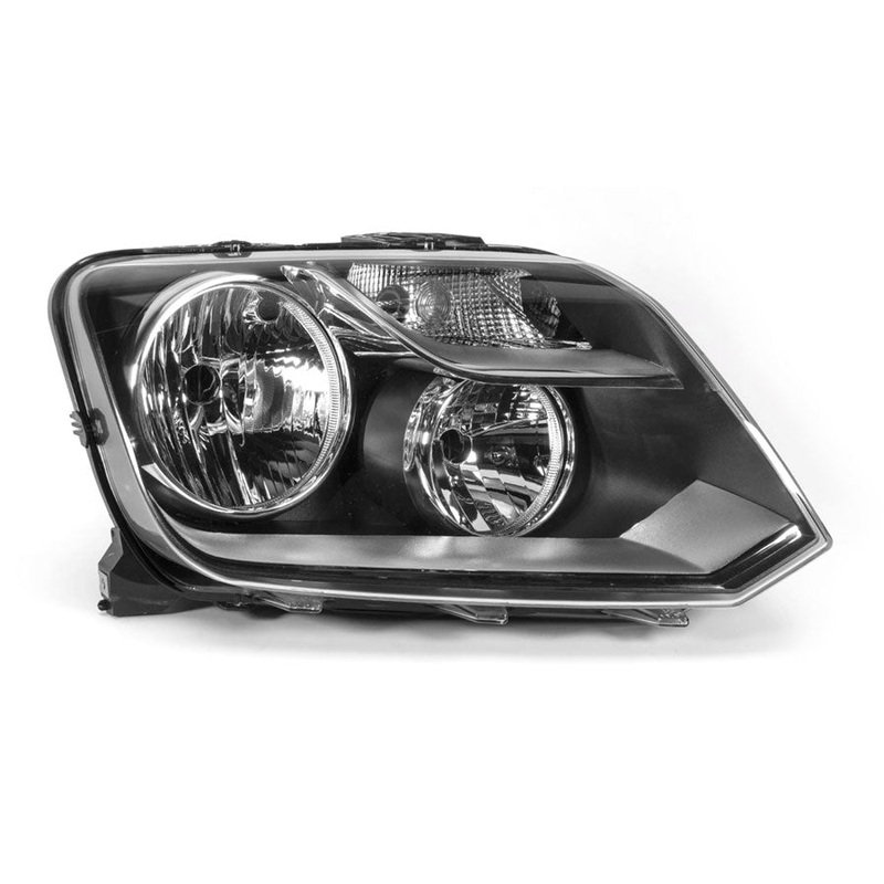 Volkswagen Amarok Pickup 2016-2021 Headlamp Halogen Type With Halogen Daytime Running Lamp Driver Side R