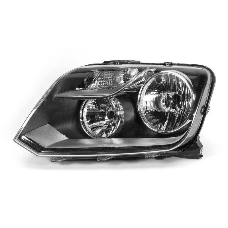 Volkswagen Amarok Pickup 2016-2021 Headlamp Halogen Type With Halogen Daytime Running Lamp Passenger Side L