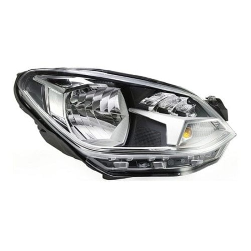Volkswagen Up! 5 Door Hatchback 2016-2023 Headlamp Halogen Type With Halogen Daytime Running Lamp Driver Side R
