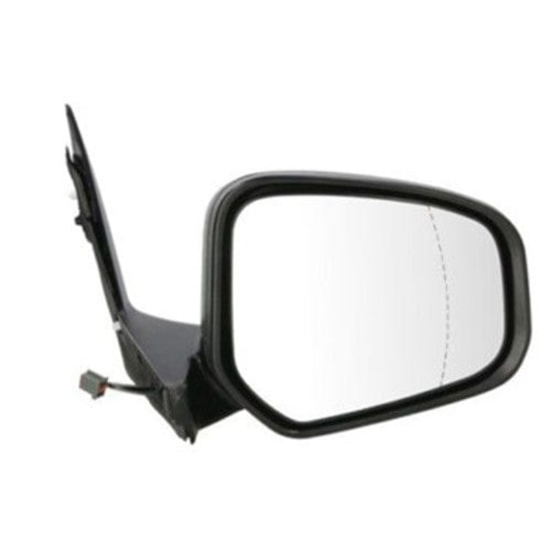 Ford Transit Connect Van 2018-2024 Door Mirror Manual Not Heated Single Glass Type Black Cover Driver Side R