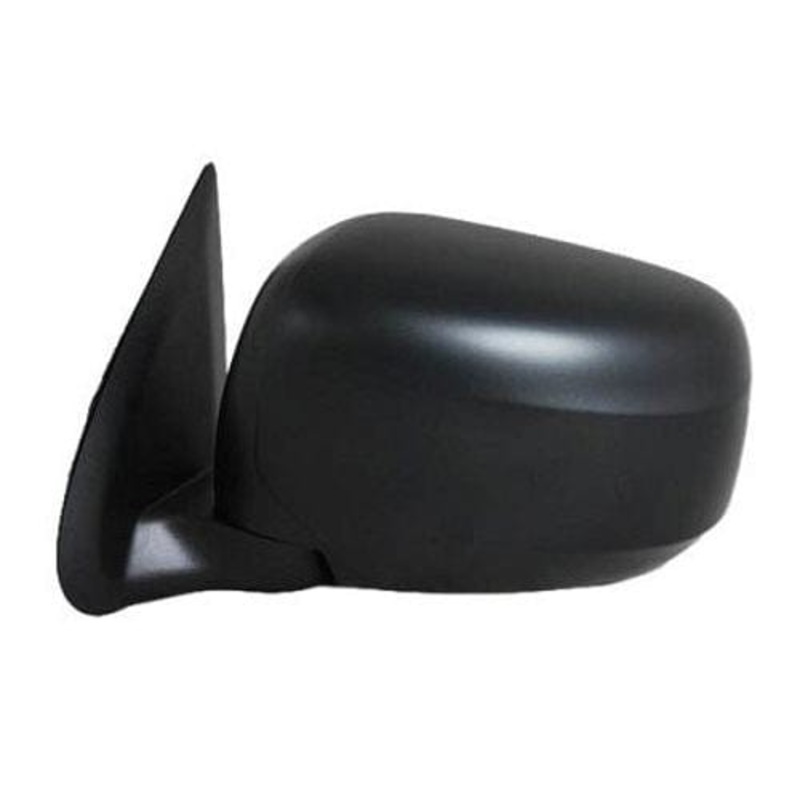 Mitsubishi L200 Pickup 2015-2019 Door Mirror Manual Not Heated No Indicator Lamp Black Cover Passenger Side L