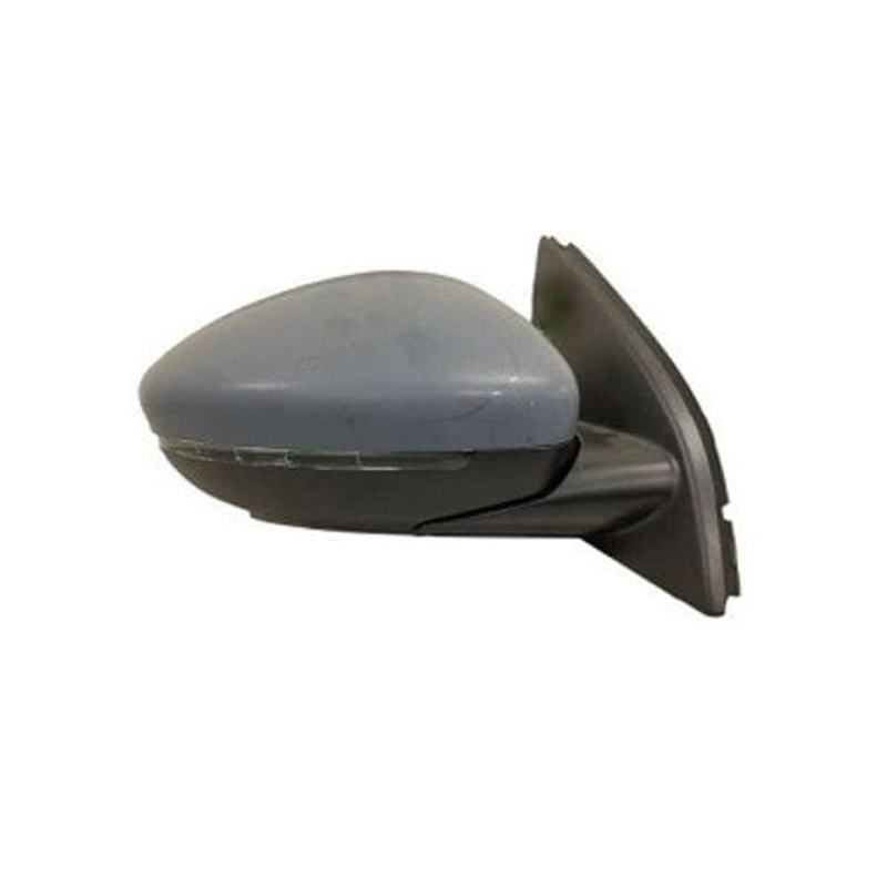 Peugeot 308 Estate 2017-2021 Door Mirror Electric Heated Power Fold No Lane Assist With Foot Lamp Primed Cover Driver Side R