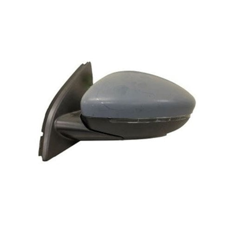 Peugeot 308 Estate 2017-2021 Door Mirror Electric Heated Power Fold No Lane Assist With Foot Lamp Primed Cover Passenger Side L